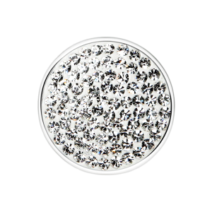 deCoin Plate Crystal White Small 
