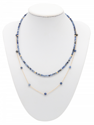 Collier Helena Lapis Gold