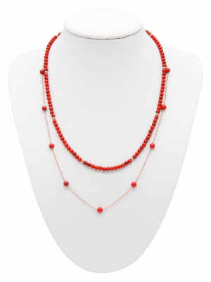 Collier Helena Coral Rosé