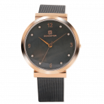 Armbanduhr Perlmutt Black Rosé