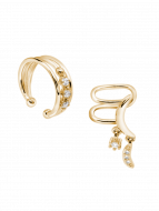 Earcuffs Moonstar Gold