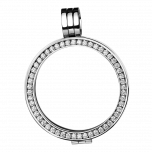 deCoins Anhänger CZirkon white