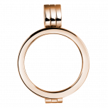deCoin Classic Anhänger small Roségold