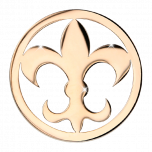 deCoins Inlay Fleur de Lys Rosé