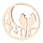 deCoins Inlay Turteltauben Rosé