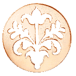 deCoins Ornament Lilie Rosé