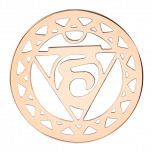 deCoins Hals Chakra rosé