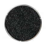 deCoins Inlay Glitzer Schwarz