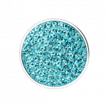 deCoin Plate Aquamarine Small 