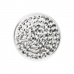 deCoin Plate Crystal White Small 