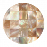 deCoins Inlay Perlmutt Marmor