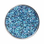 deCoins Inlay Glitzer Blau Small