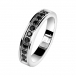 Ring Crystal Black