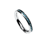 Ring CZirkon Spinel blue