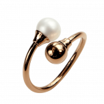 Ring Fortuna Pearl Rosé