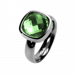 Ring Facettes Peridot