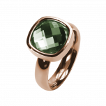 Ring Facettes Olive Rosé