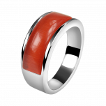 Ring Cat Eye Red