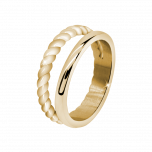 Ring Double Twist Gold