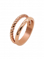 Ring Double Twist Rosé