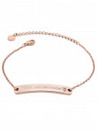 Armband Lieblingsmensch Rosé