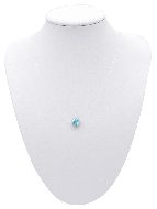 Collier Flying Drop Aquamarine