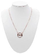 Collier Endless Rosé