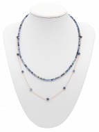 Collier Helena Lapis Rosé