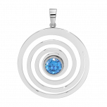 Anhänger Drop Sapphire