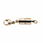 Magnet Verschluss Gold mit Karabiner