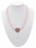 Collier Glamour Power Pearl Rosé