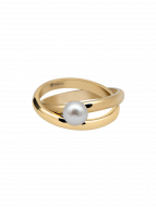 Ring Twist Pearl