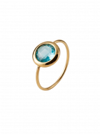 Ring Carmen Blue/Gold