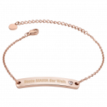 Armband Beste Mama der Welt Rosé