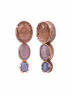 Ohrringe Fusion color 14k roségold