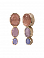 Ohrringe Fusion color 14k vergoldet