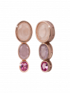 Ohrringe Fusion Rose 14k rosévergoldet