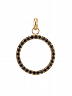 Anhänger Orbit black/gold