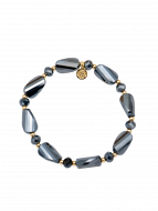 Armband Dolly grey/gold 