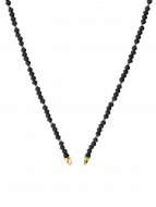Kette Sally black IP gold