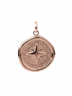 Anhänger Compass IP rosé