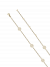 Fußkette dekoster Power gold