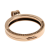 deCoin Anhänger Crystal Roségold
