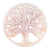 deCoin Plate Pink Tree