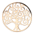 deCoins Inlay Baum des Lebens Rosé