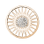 deCoins Inlay Ornament Sun Rosé 