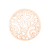 deCoin Ornament Roségold Small 