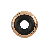 Bead Stopper Verschluss rosé