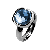 Ring Facettes Sapphire