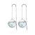 Ohrringe Daylight white